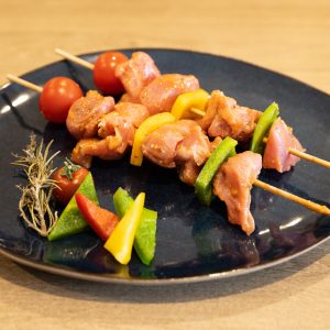 Brochettes aux curry